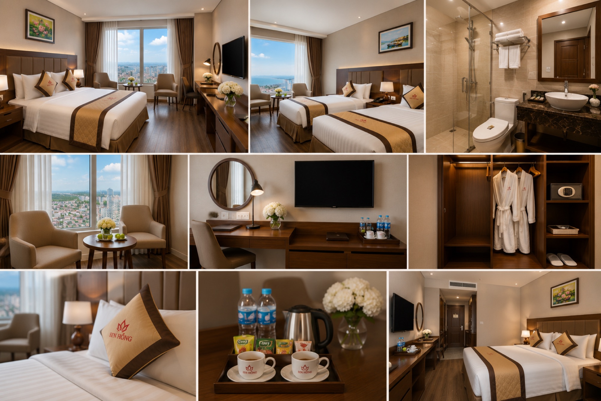 Không gian Sen Hồng Hotel